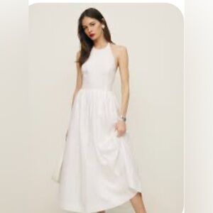 NEW WITH TAGS! Size: 4- Reformation Strapless White Dress